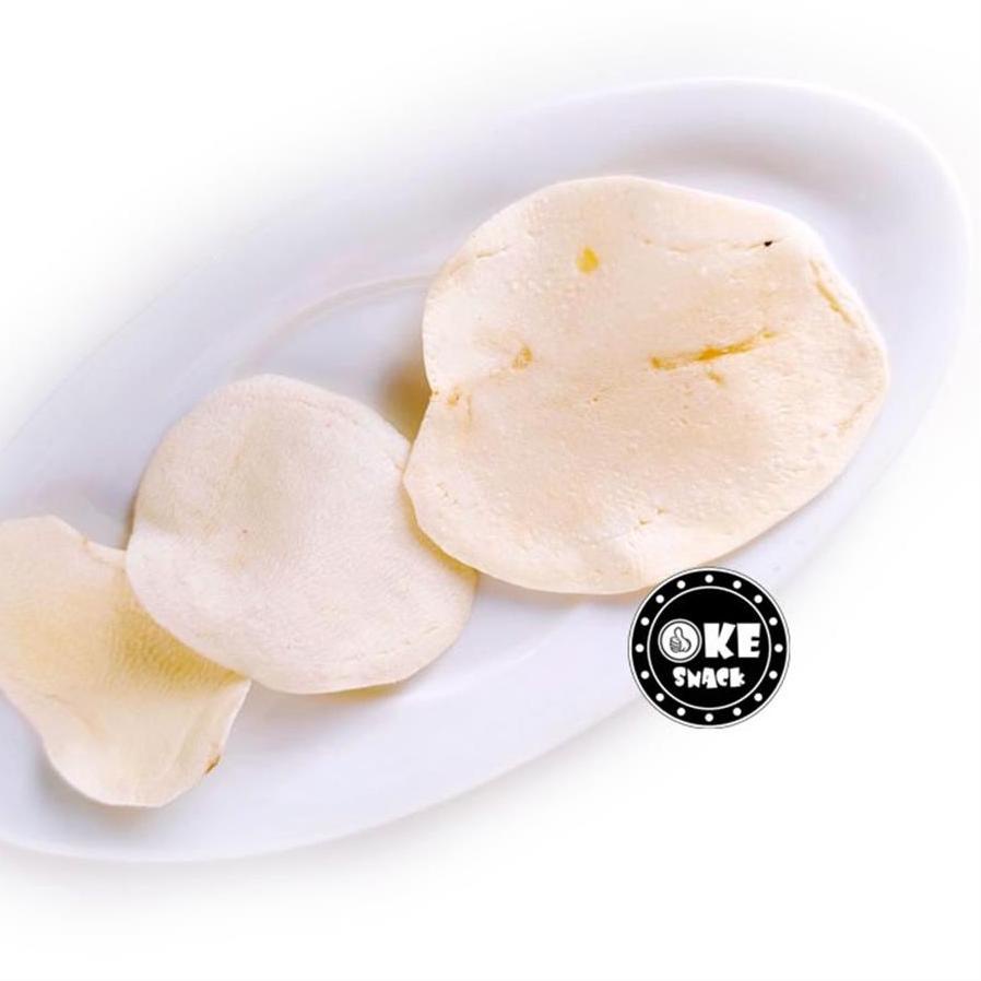 

9.9 HARGA GROSIR Keripik Kentang Putih Gadung 100g murah