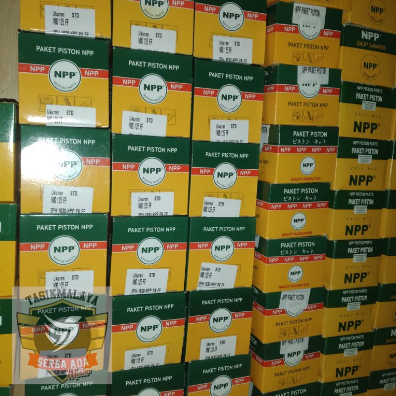 PISTON KIT SEHER KIT MIO 125 FF/MIO M3 FF MIO Z SOUL GT 125 NPP OS STD 25 50 75 100 NPP Original 100%