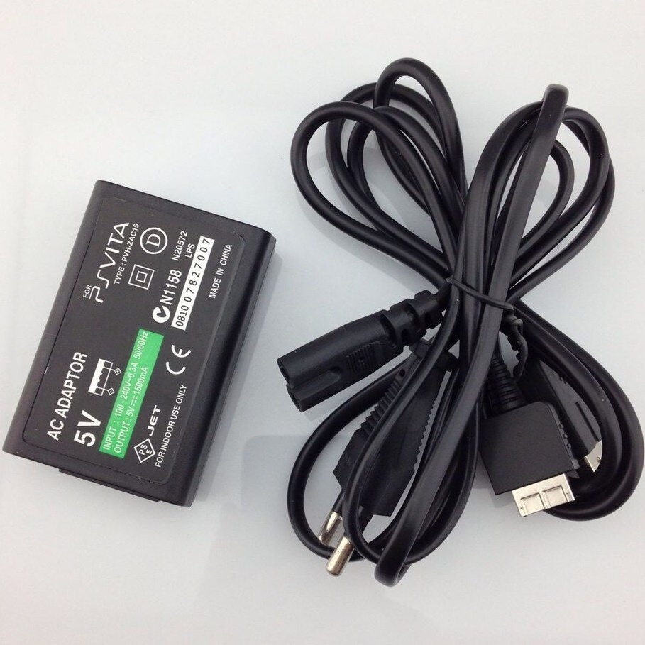 SONY PSVITA PS VITA PSV TV Fat Ori AC Power Adaptor Charger Cas Kabel Data Micro USB Android Fast Ch