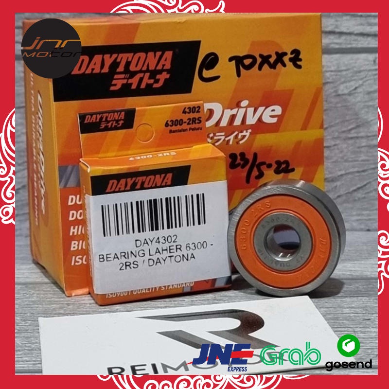 BEARING LAHER RODA DEPAN 6300 2RS MIO J SOUL GT 115 ORI ASLI DAYTONA