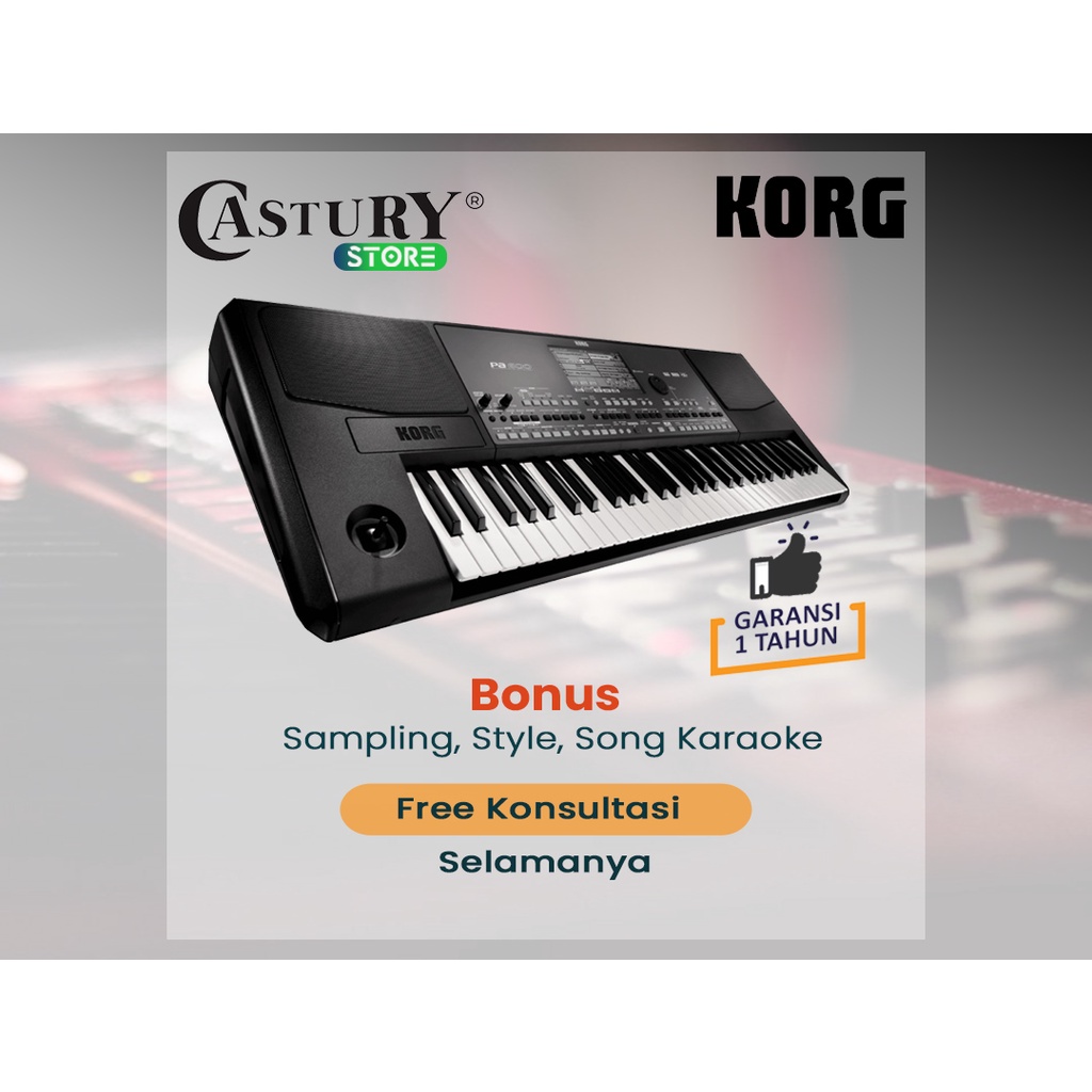 NEW KORG PA 600 Garansi 1 Tahun. FULL SAMPLING