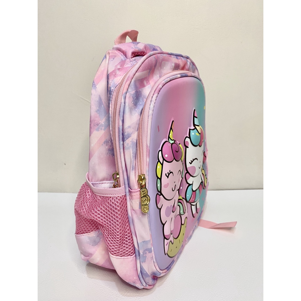 TAS sekolah TK anak perempuan motif unicorn