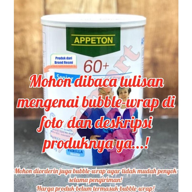 

[ COD ] Appeton Senior 60+ Vanilla - 900gr