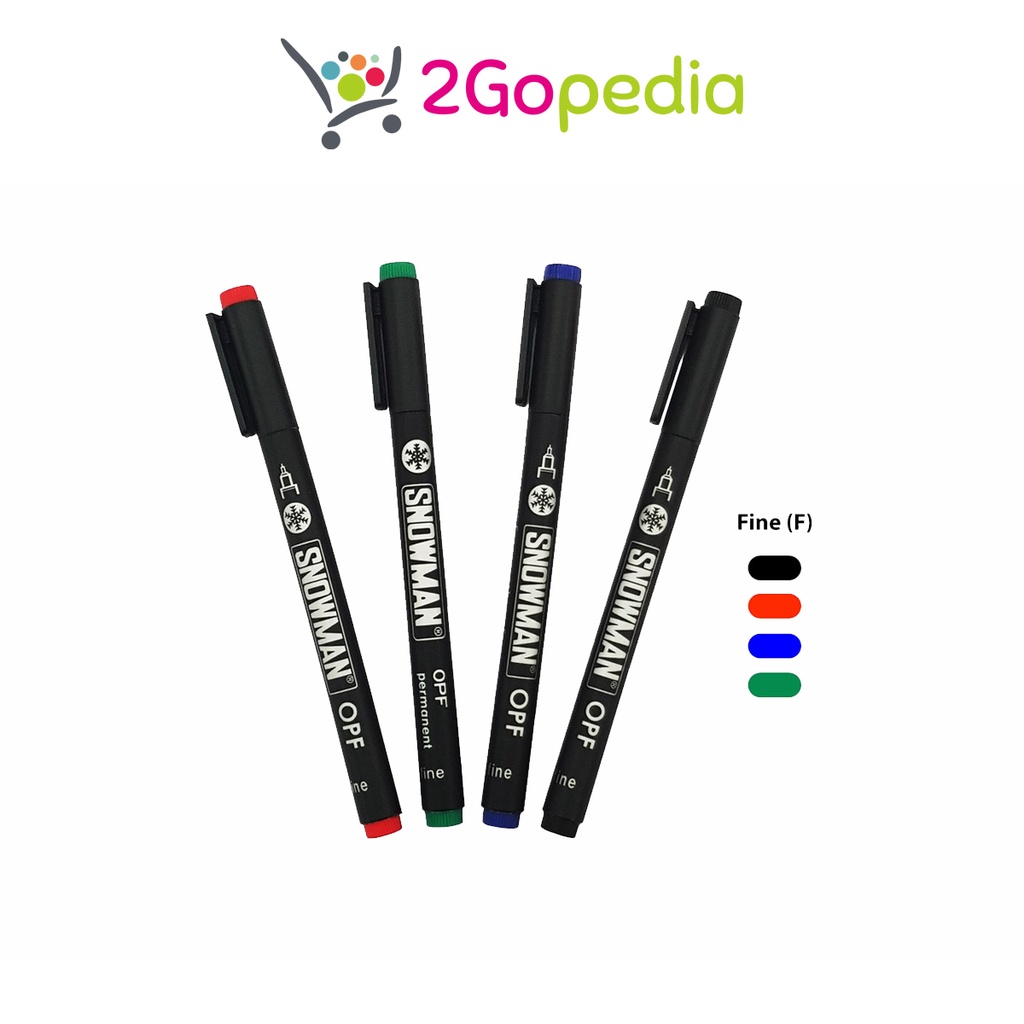 

Snowman - Spidol OHP Fine/Medium Grosir Murah Atk