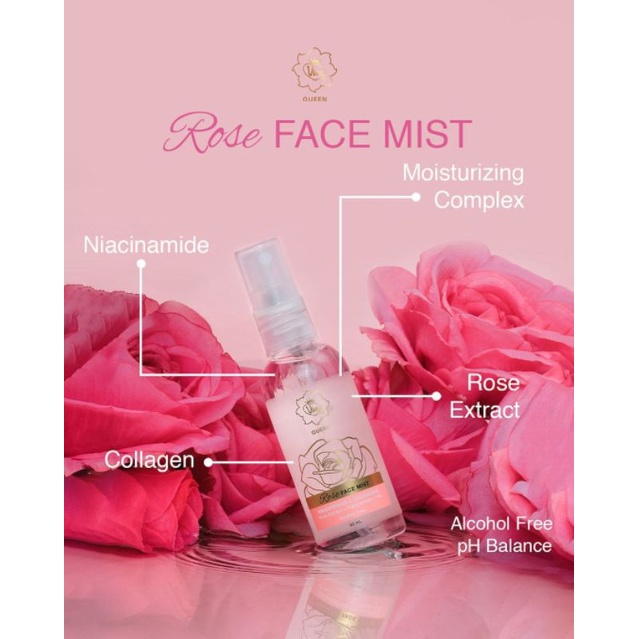 Viva Queen Rose Face Mist 60 ml