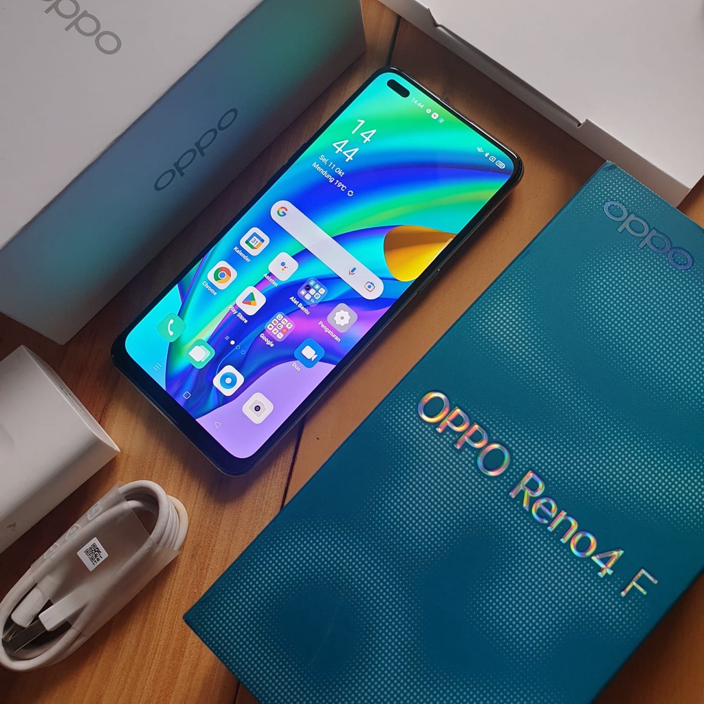 OPPO RENO 4F SECOND 8/128GB HANDPHONE SECOND HP SEKEN HP BEKAS HP MURAH