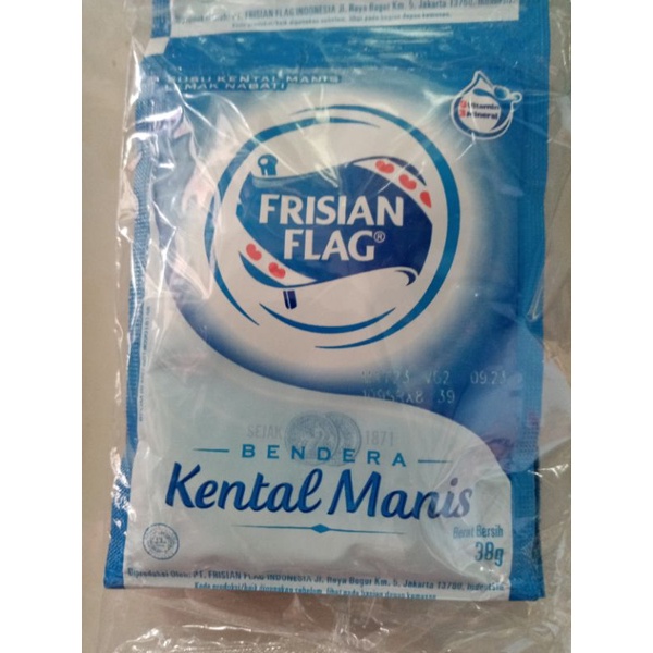 

Susu Frision Flag Bendera Kental Manis Rasa Vanila 38gram