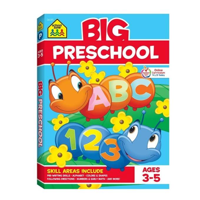 

Promo Big Preschool Workbook - 9780887431456