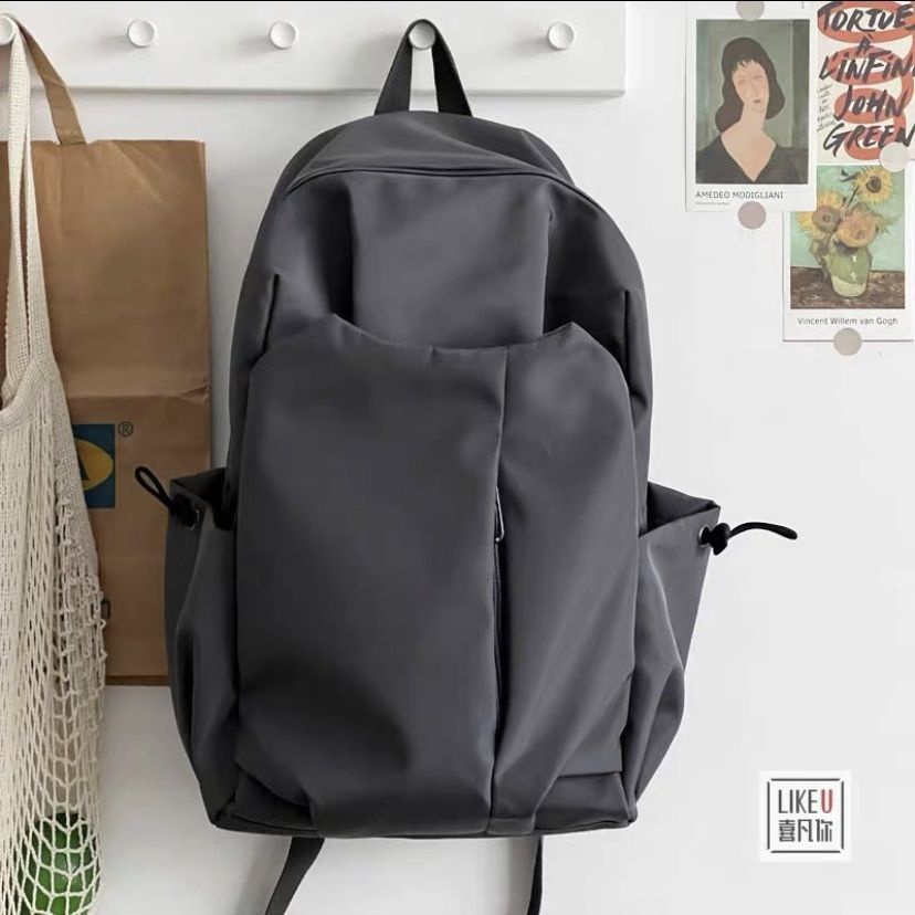 ✖Sera Desain Asli Sederhana Jepang dan Korea Ransel Komputer Wanita Universitas Tinggi Sekolah Tinggi Tas Sekolah Mori Kampus Kanvas Ransel