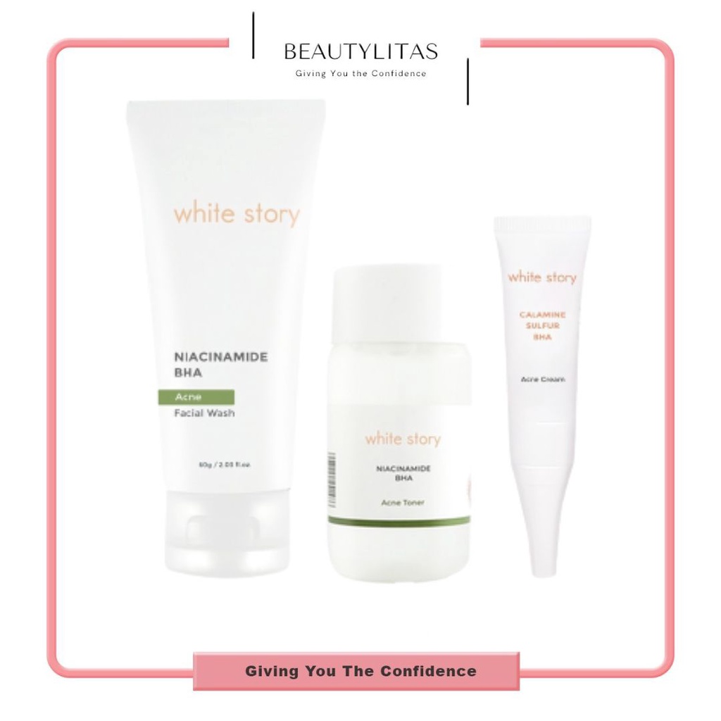White Story Paket Acne (Tanpa Serum)
