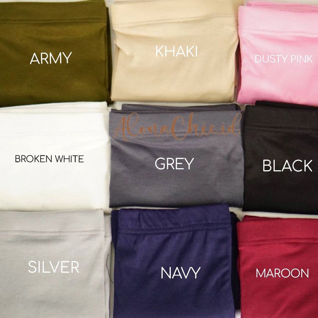 Legging Soft Rayon Kaos Size L, XL, XXL