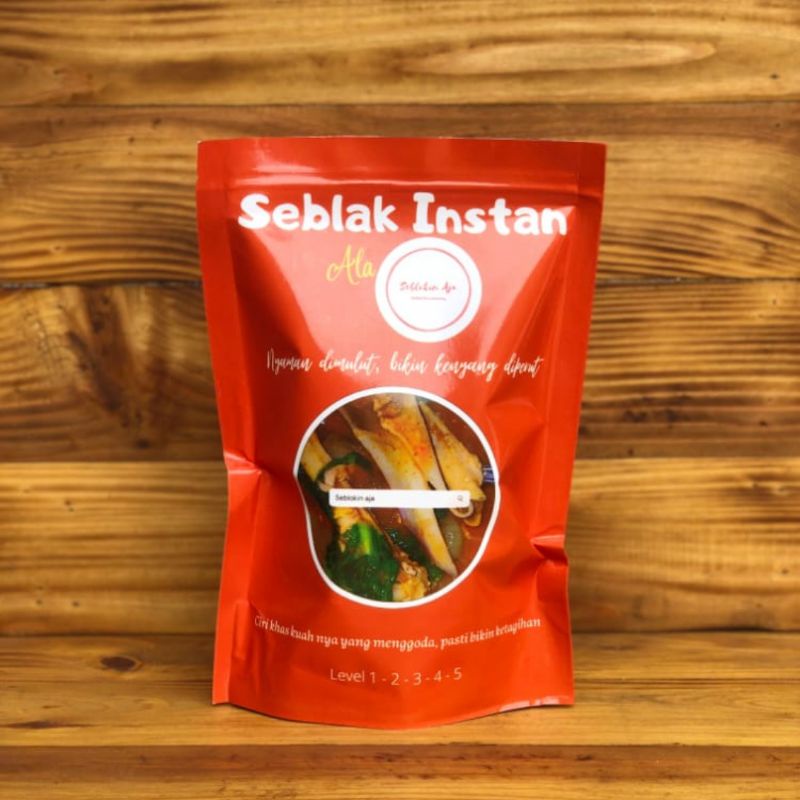 

[PROMO] SEBLAK INSTAN KHAS BANDUNG ALA SEBLOKIN AJA