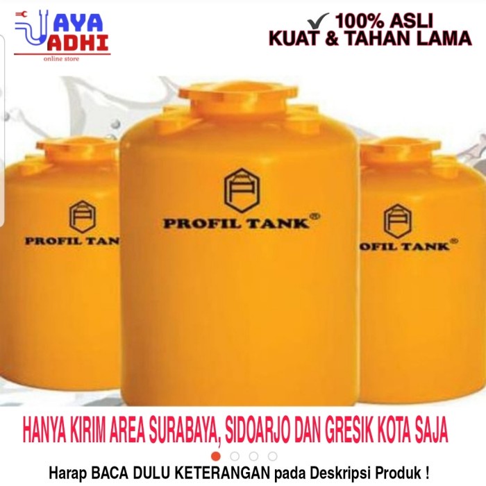 Tangki / Tandon Air Plastik Profil Tank 1300
