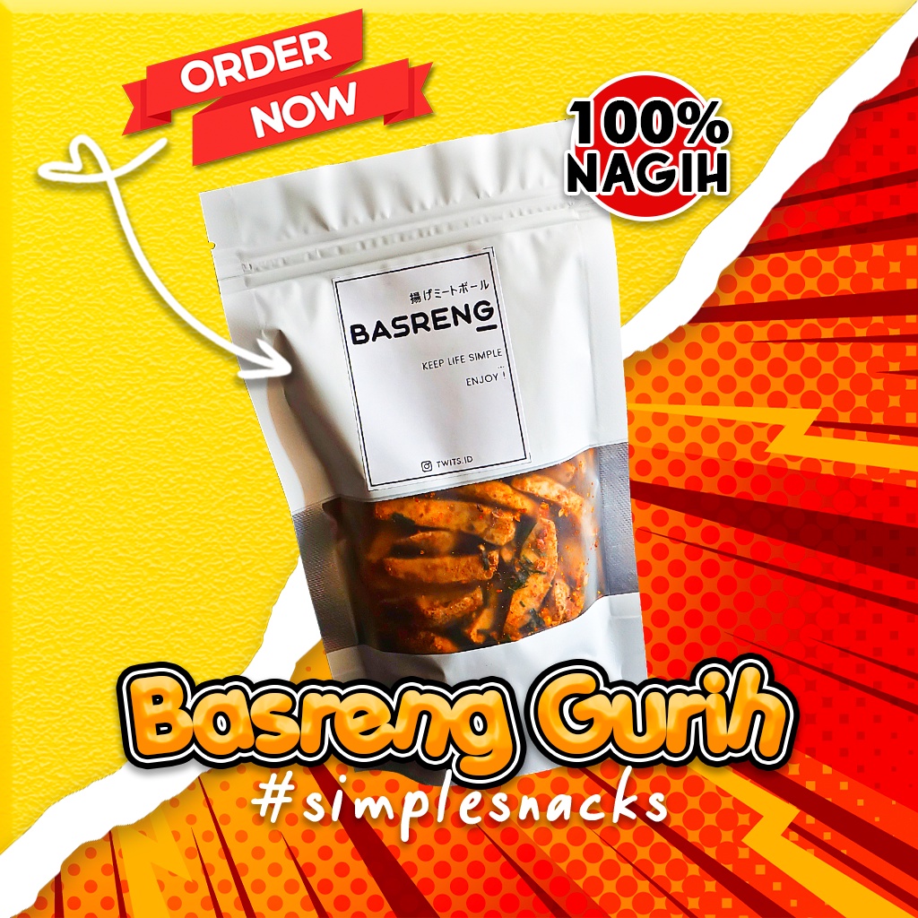 

BASRENG PEDAS DAN ORIGINAL DAUN JERUK | BAKSO GORENG