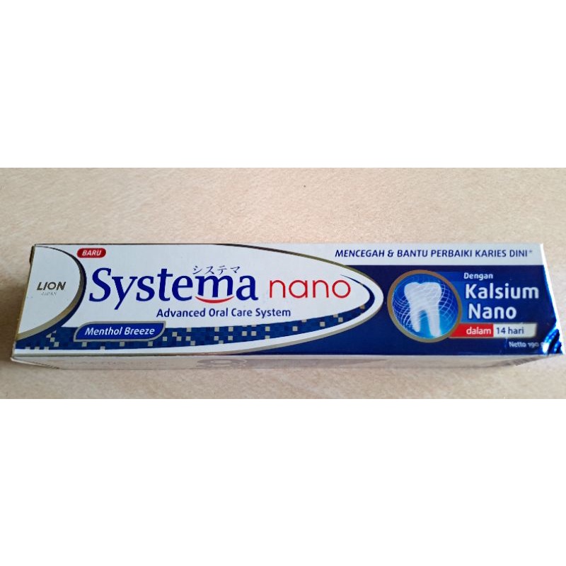 SYSTEMA NANO - PASTA GIGI - MENTHOL BREEZE - 190gr