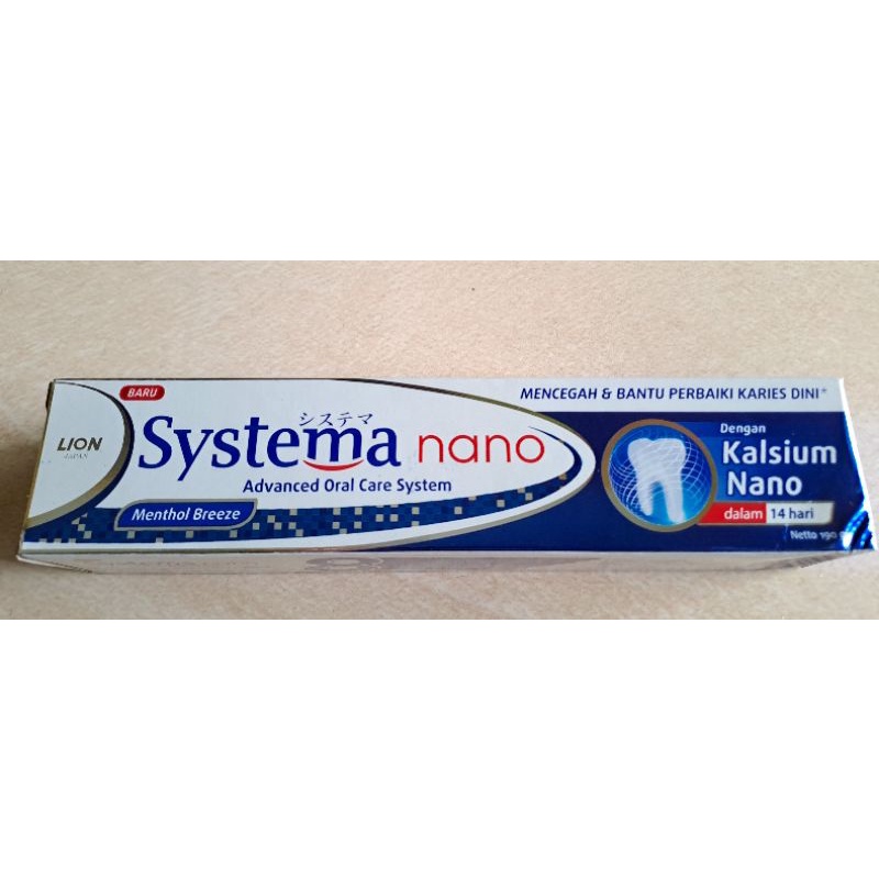 SYSTEMA NANO - PASTA GIGI - MENTHOL BREEZE - 190gr