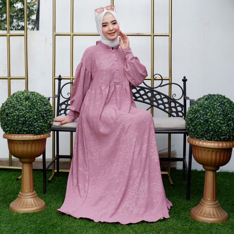 Embos Savana Olivia MJ Gamis basic polos