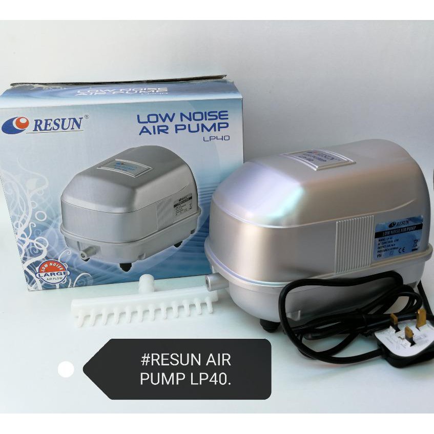 Resun LP-40 Pompa Udara Pompa Kolam Ikan Pompa Aquarium Air Pump Resun
