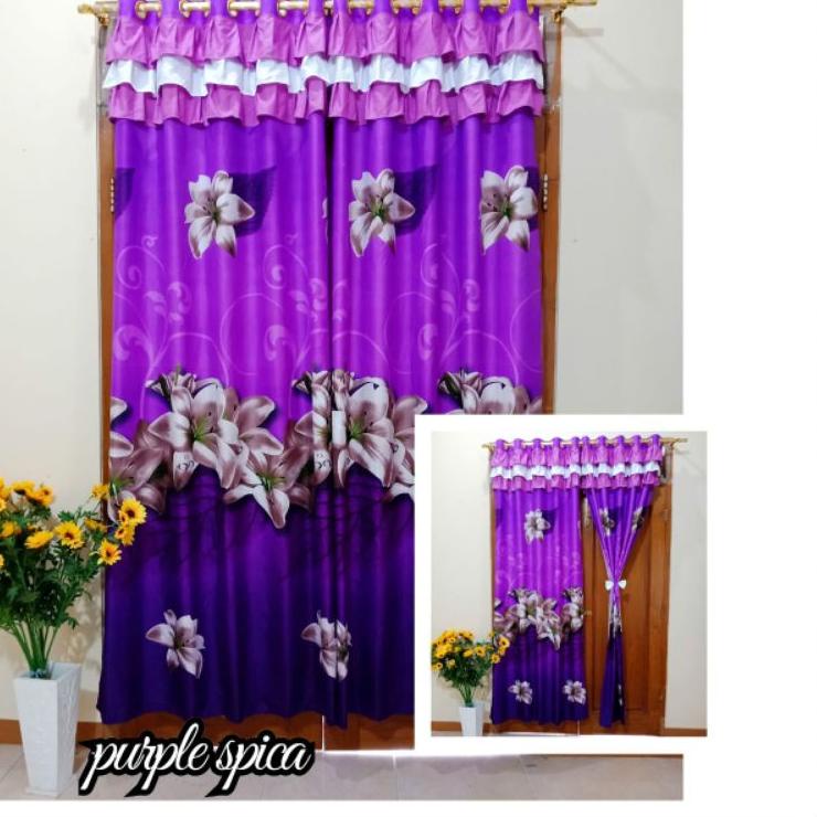 

Buruan Ambil Purple spica Gorden ring rumbai pita (RRP)10kolom