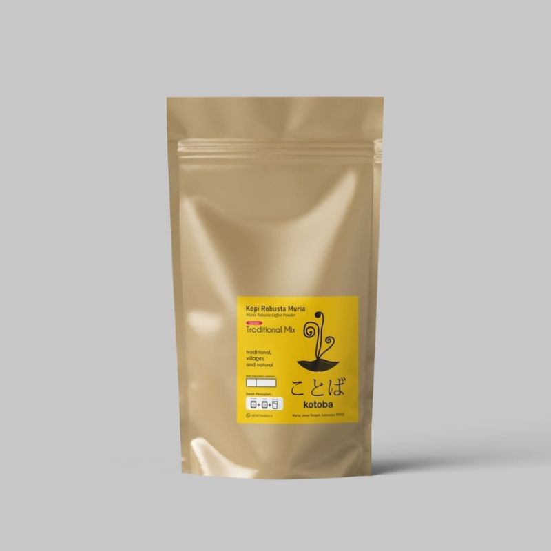 

Kopi Tradisional Mix Spesial Kotoba Kopi Bubuk Muria