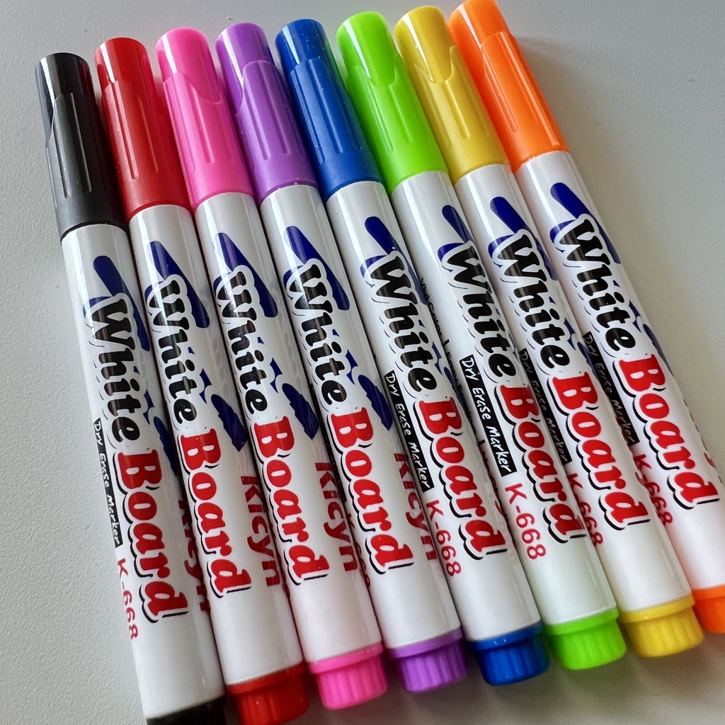 1SET isi 8pcs Spidol Ajaib Warna Warni Magic Based Marker Marker Tulisan Ngapung Mainan Float Paling Viral Mengapung Di Air Papan Tulis Whiteboard Apung prakarya Kerajian Tangan Anak Kids Deco Art Decoration Paket Marker Floating Pen Water Grosir Prakarya