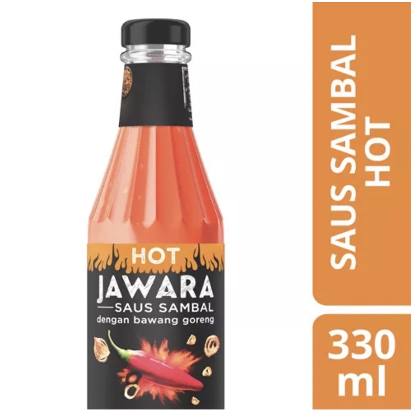 

JAWARA Saus Sambal Hot Botol 330g & Pouch 250g