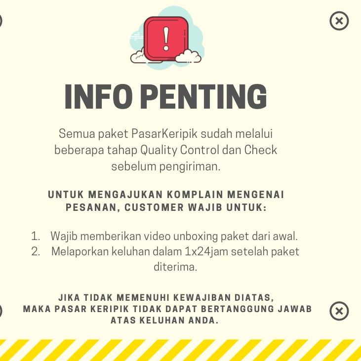 

EXCLUSIVE!Pasar Keripik Kentang Putih Kriuk Enak Size Besar 110g|RA5