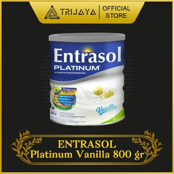 

[ COD ] ENTRASOL PLATINUM / SENIOR VANILA VANILLA 800 GR