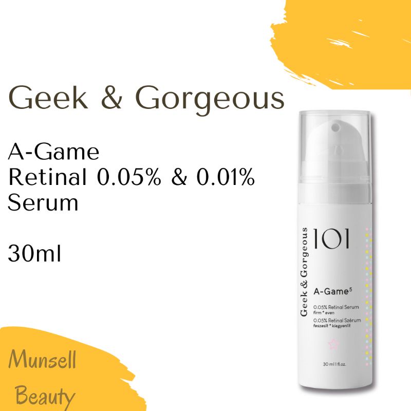 Geek & Gorgeous 101 A-Game 5 Retinal 0.05% Serum