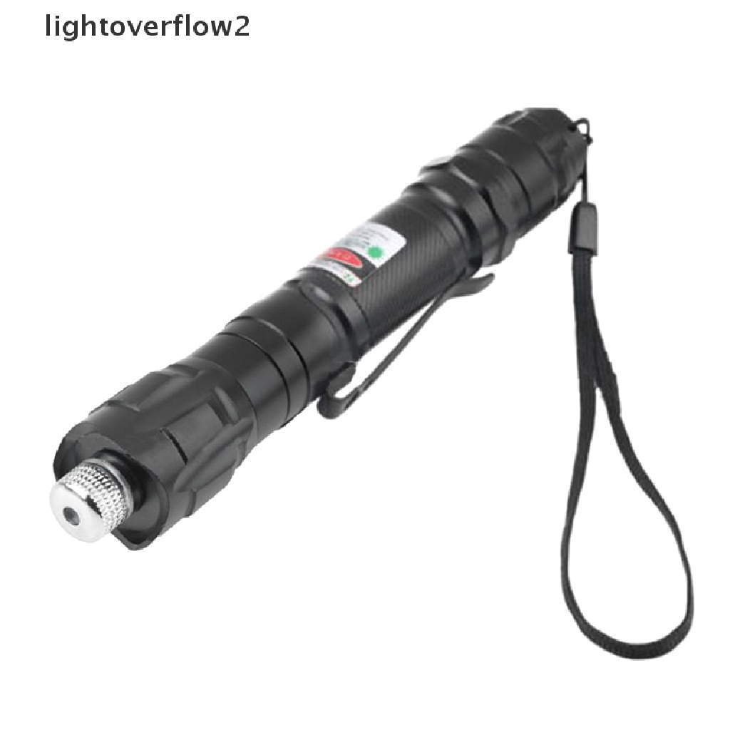 (lightoverflow2) Senter Pointer Militer Super Kuat High Power Jangkauan 10 Mil