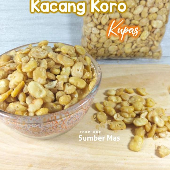 

FREE ONGKIR!Kacang Koro Kupas Berat 500 gr / Kacang Koro / Snack Kiloan|SQ7