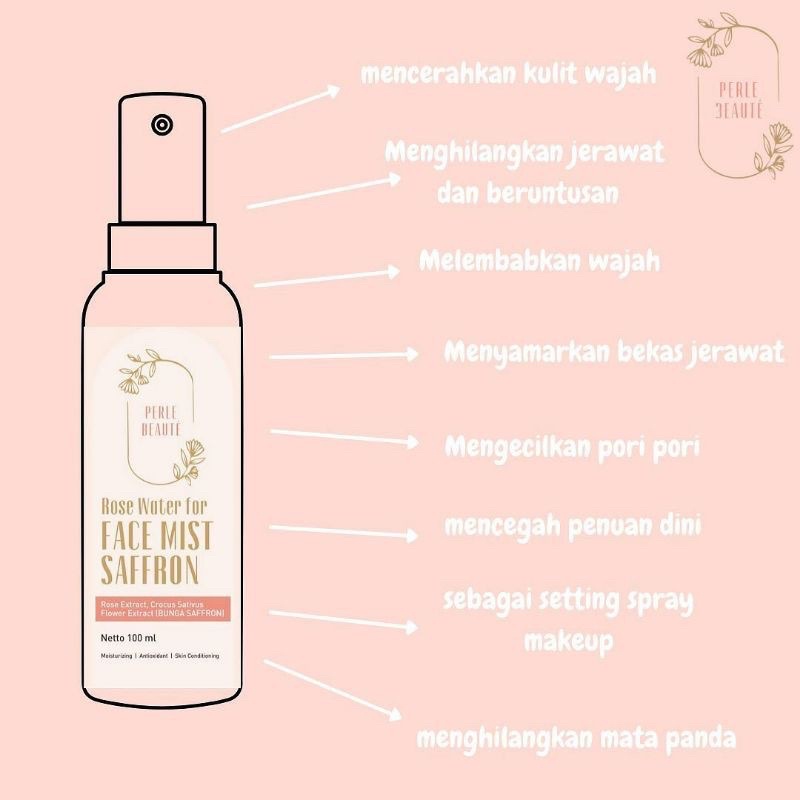 [READY SIAP KIRIM] TAMANU MAGIC OIL ORIGINAL BY PERLE BEAUTE 5ML 30ML FACEMIST SAFFRON JERAWAT