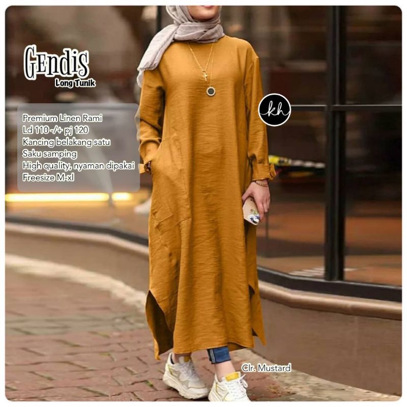 GENDIS LONG TUNIK BY KHASMA