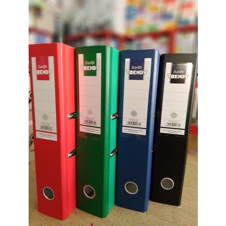 

LEVER ARCH FILE TRENDY FOLIO 7 CM 1446 10 BANTEX HITAM