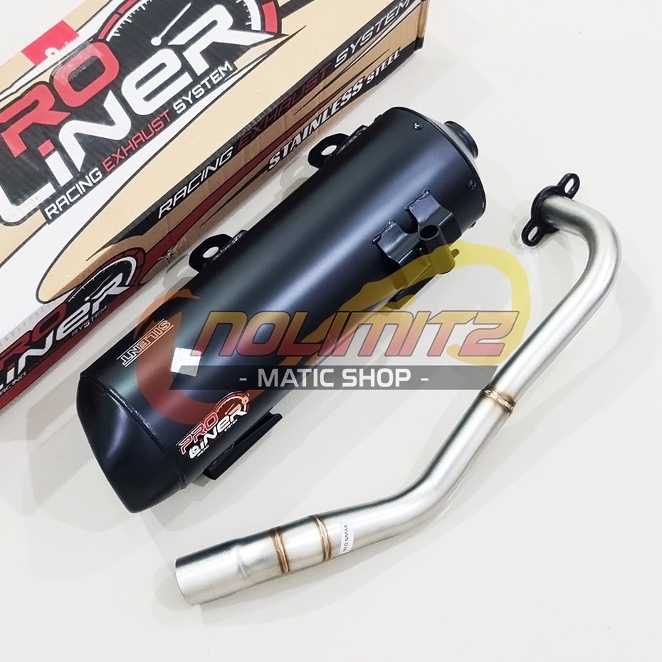 Knalpot ProLiner Pro Liner Neo Silent Standar Racing NMAX 2020 Aerox 155 Connected