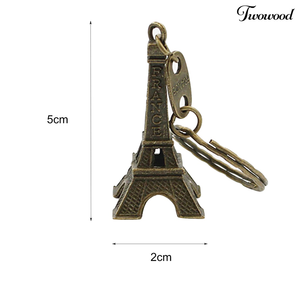 Gantungan Kunci Dengan Liontin Menara Eiffel Untuk Hadiah