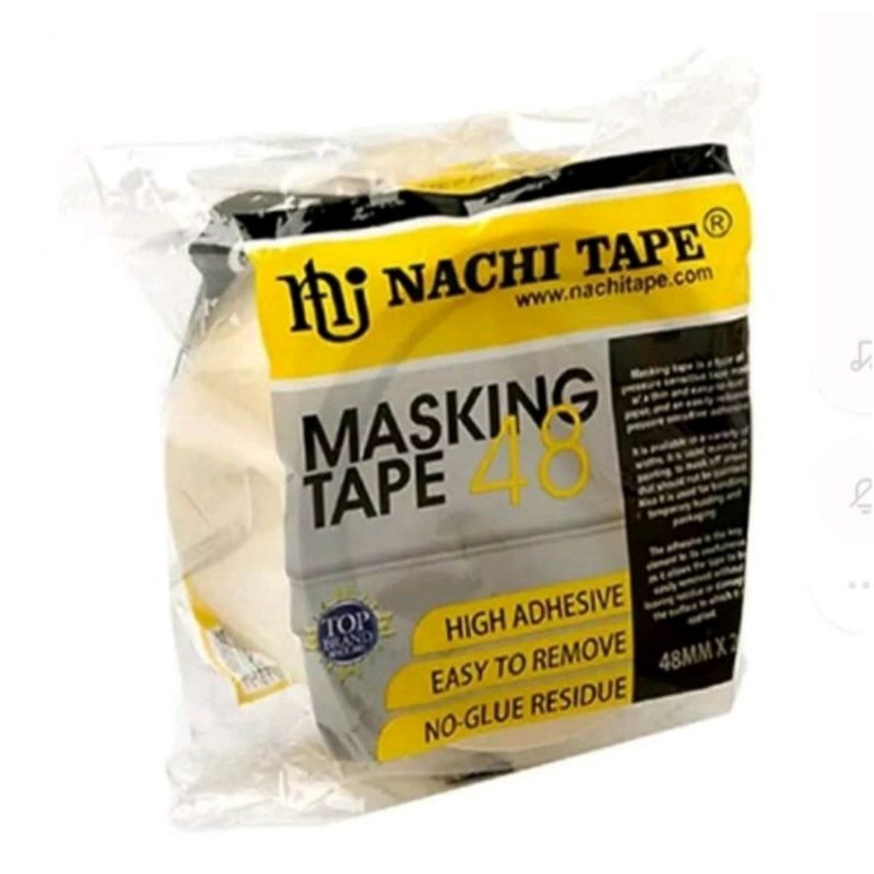 

Masking Tape Nachi 48 mm x 20yard Lakban Kertas Nachi