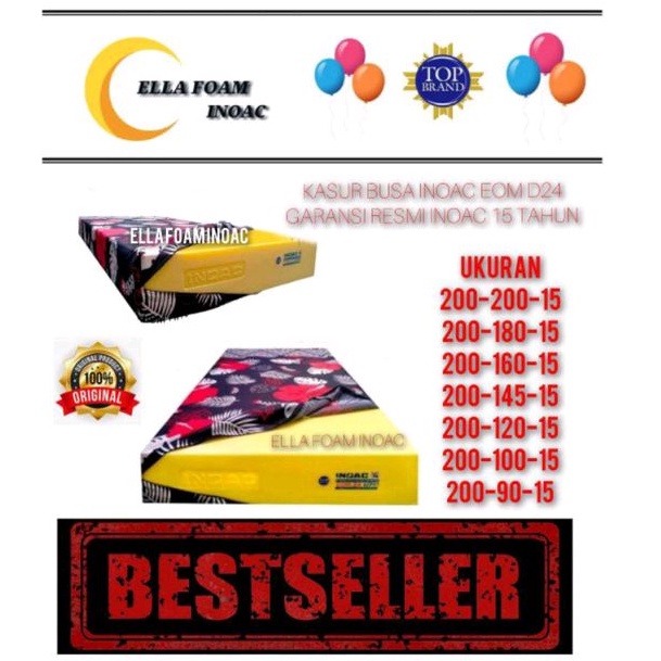 KASUR INOAC EOM D24 | 15CM | VARIAN UKURAN