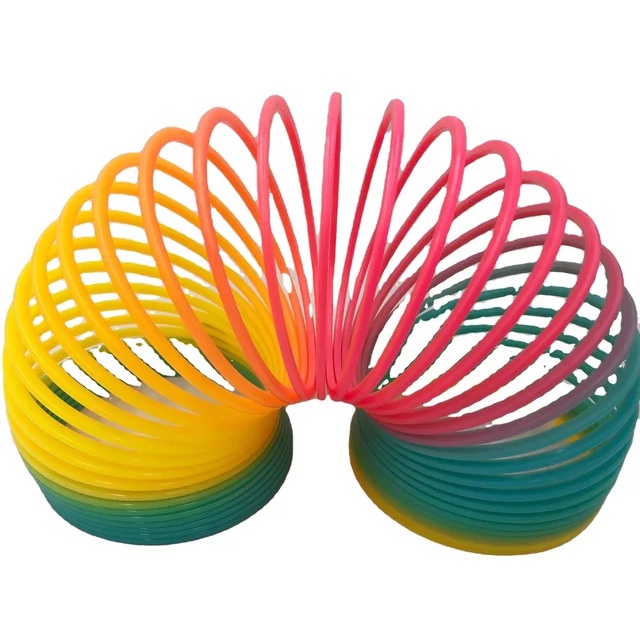 Slinky Magic Spring Rainbow Mainan Anak Kreatif