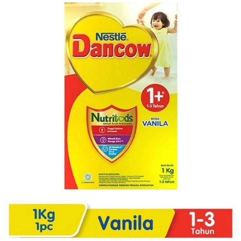 Dancow 1+ Vanila 1kg / 1000 g