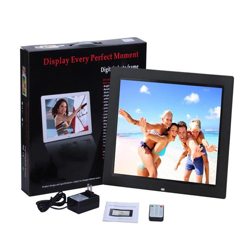 Digital Foto Frame LED 15.4 inch HD 1080P MP3 MP4 Video Player