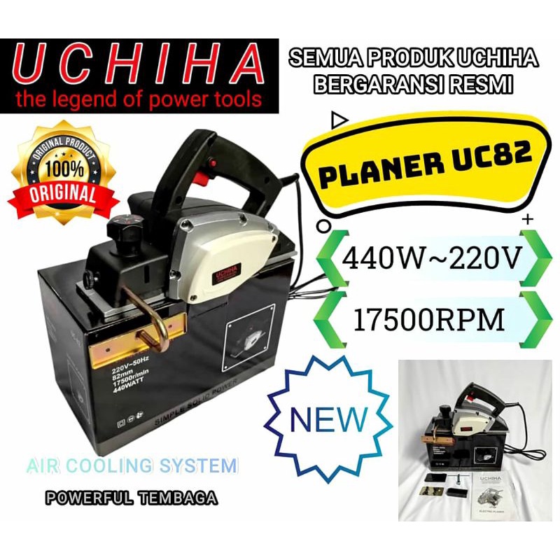 PLANNER TYPE UC-82 UCHIHA MESIN SERUT KAYU PLANER KETAM PASAH