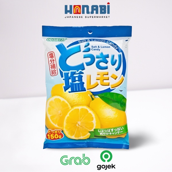 

Cocon Salt & Lemon Candy 150Gr Made In Japan