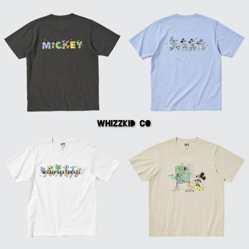 kaos uniqlo  mickey mouse original