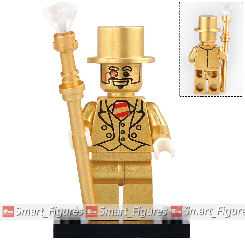 Mr.gold Mainan Koleksi Balok Bangunan Minifigures Seri Pria Dewasa PG999