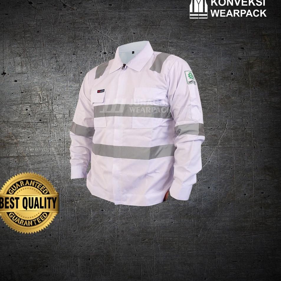 Murah Banget Wearpack Safety Atasan Warna Putih