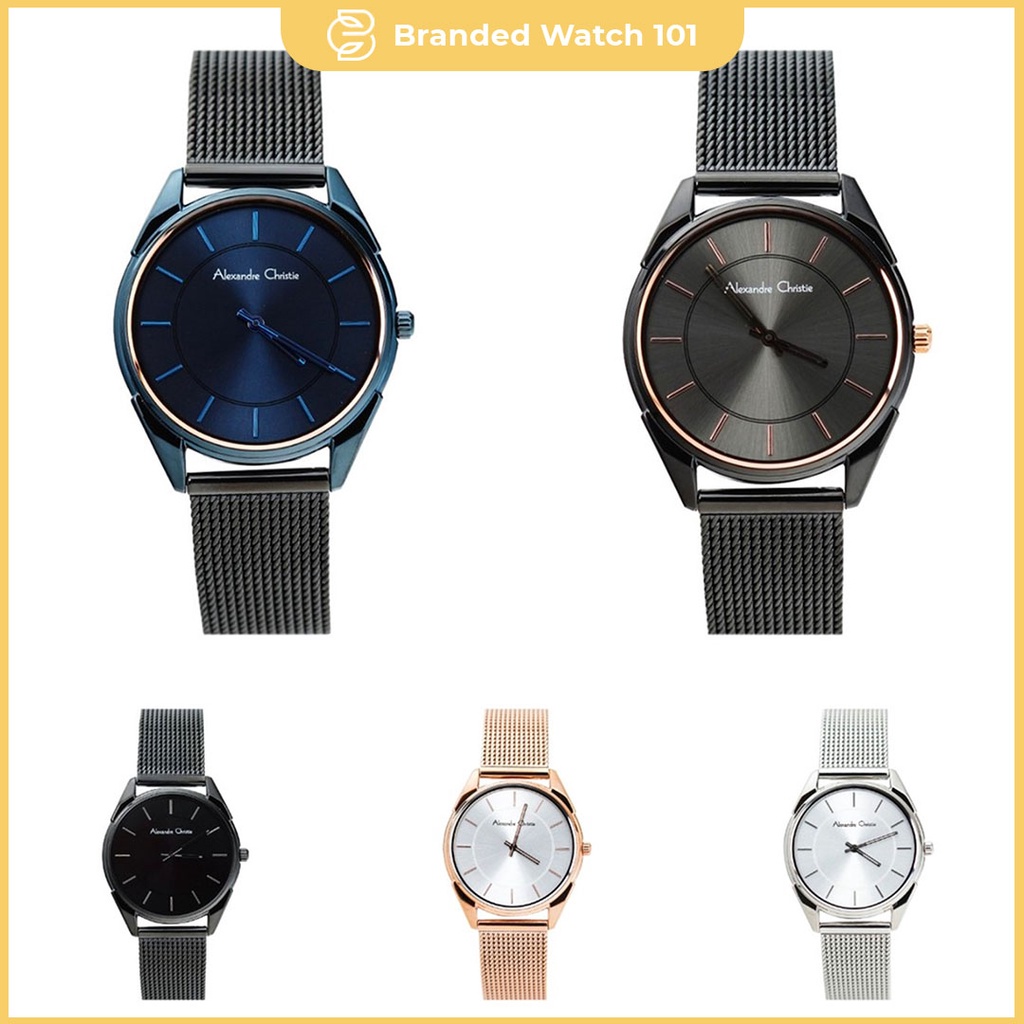 ORIGINAL Jam Tangan Wanita Alexandre Christie Stainles AC 8626 / AC8626 / 8626 Garansi Resmi 1 Tahun