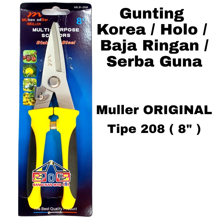 

Eklusif Gunting Korea Muller Tipe 08 - Gunting Holo - Gunting Seng - Gunting Gilaa!!!
