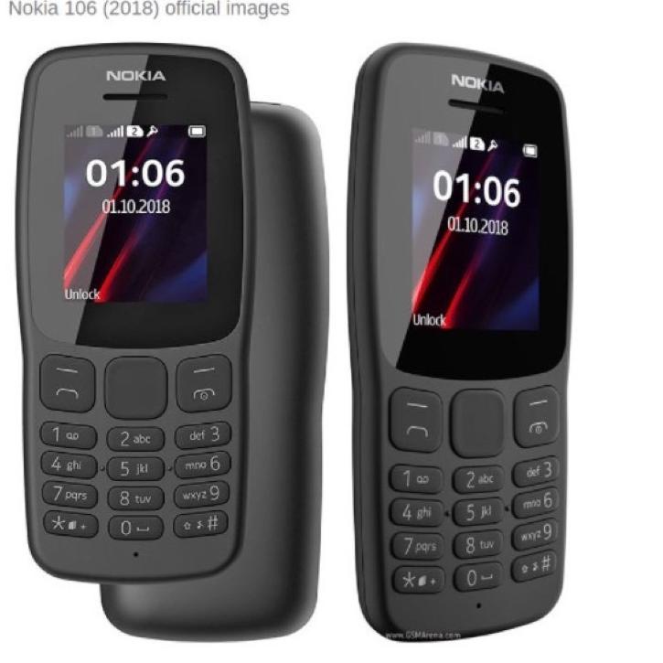 Terlaris NEW HP NOKIA 106 2018 FULL SET