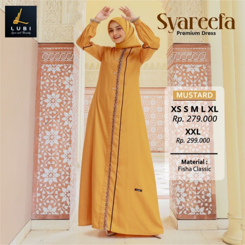 Baju Gamis Lubi syareefa